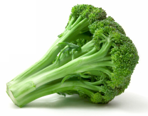 Broccoli contains cancer preventing chemicals on top of its other health benefits.