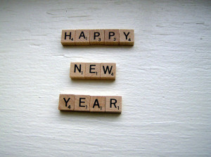 Happy New Year Scrabble