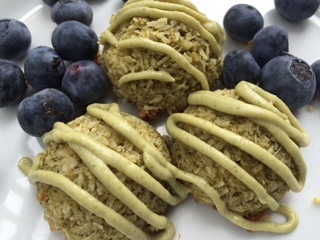 Moringa macaroons