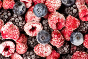 Frozen fruit for smoothie