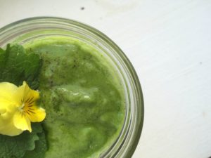Moringa smoothie green
