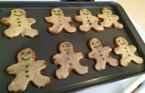 moringa gingerbread cookies