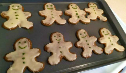 moringa gingerbread cookies