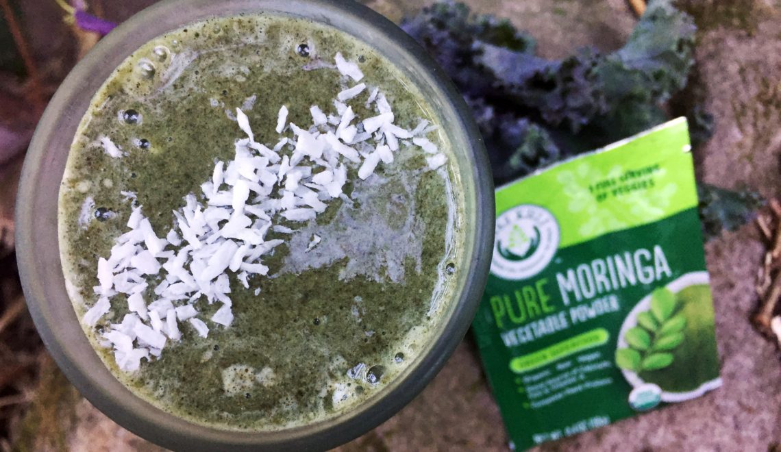 Spirulina and Moringa Smoothie