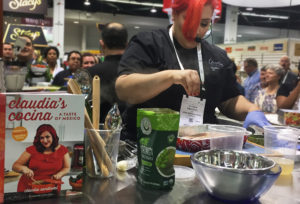 Chef Claudia Sandoval of MasterChefs wins KeHE CareTrade Celebrity Chef Showdown at Natural Products Expo West 2017