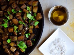 Herbed Irish Potatoes with Moringa