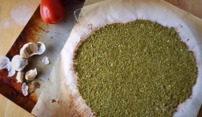 Cauliflower Moringa Pizza Crust