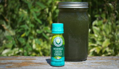 Tropical Juice with Coconut Lime Green Energy Shot