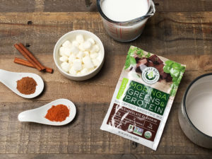 Anti-Inflammatory Moringa Hot Chocolate Ingredients