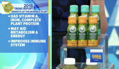 Kuli Kuli Moringa Green Energy Shots on ABC's Good Morning America