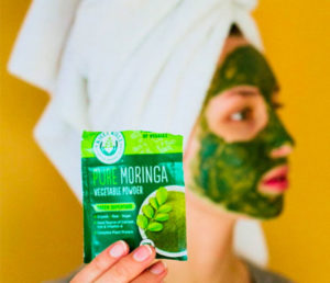 Moringa Face mask Link to Article