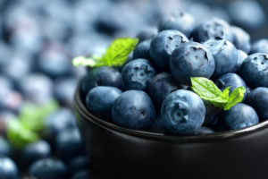 Blueberry antioxidant organic superfoods