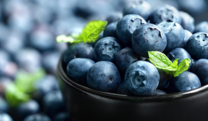 Blueberry antioxidant organic superfoods