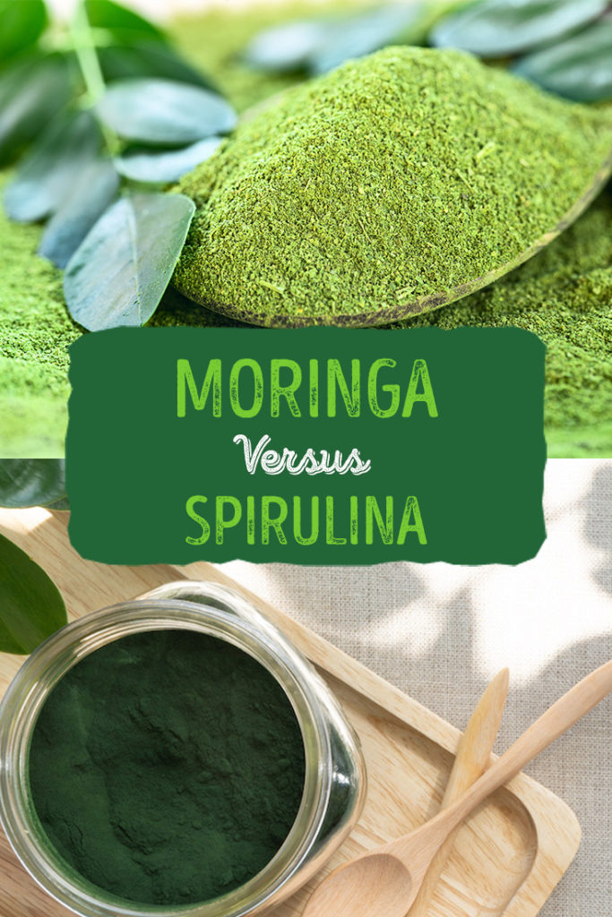 Battle of The Greens Moringa vs Spirulina Kuli Kuli Foods